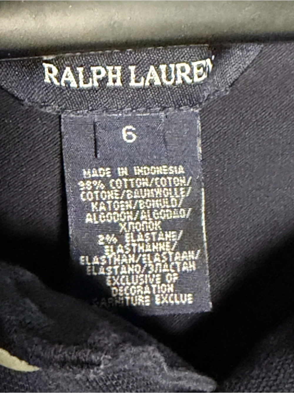 Ralph Lauren Navy Polo Dress with Pink Pony Logo